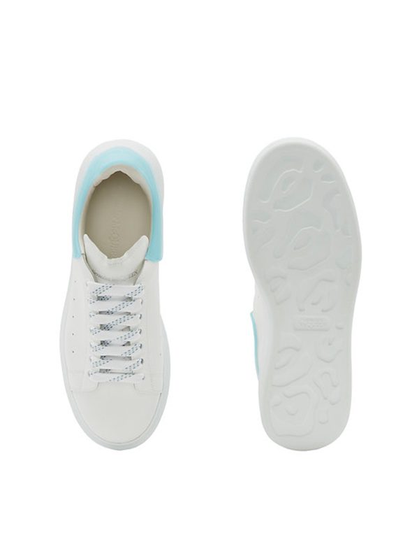 McQueen Sneakers Bianco e Azzurro - Alexander McQueen