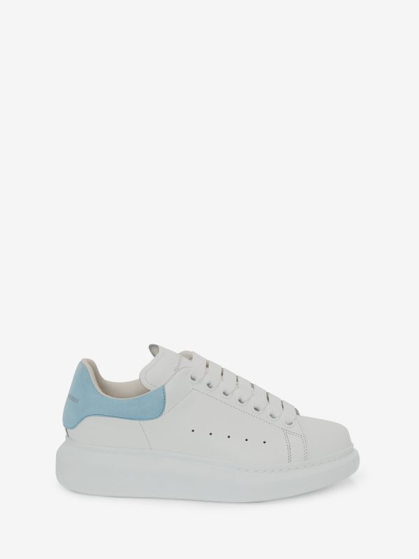 Sneaker McQueen in Bianco e Azzurro
