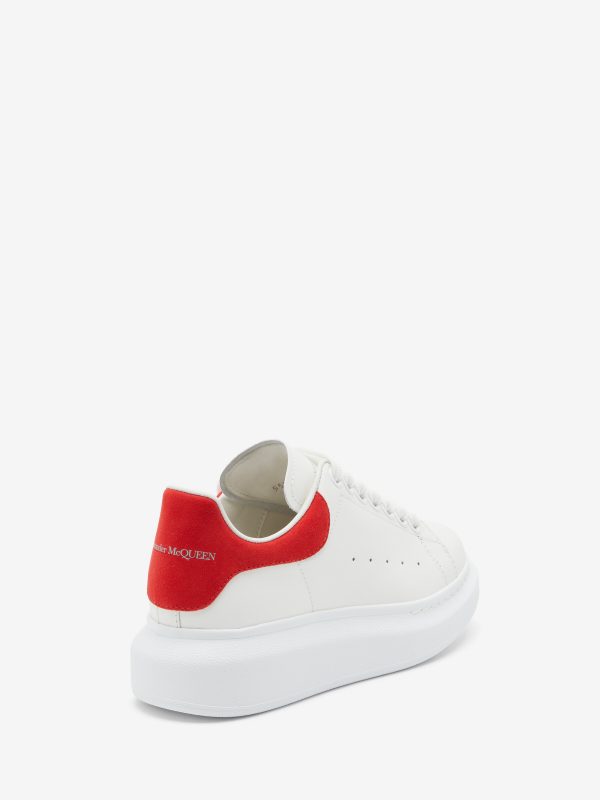 McQueen White and Red Sneakers - Alexander McQueen