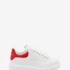 McQueen White and Red Sneakers