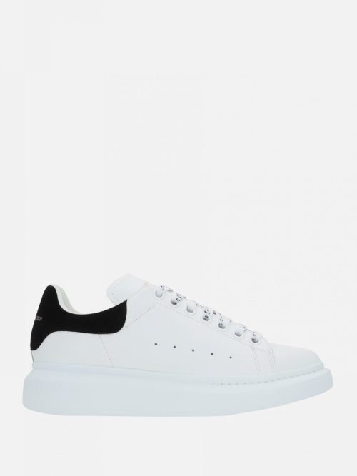 McQueen White and Black Velvet