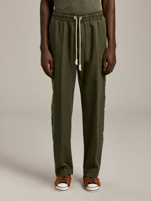 Pantaloni con Banda Laterale - Palm Angels