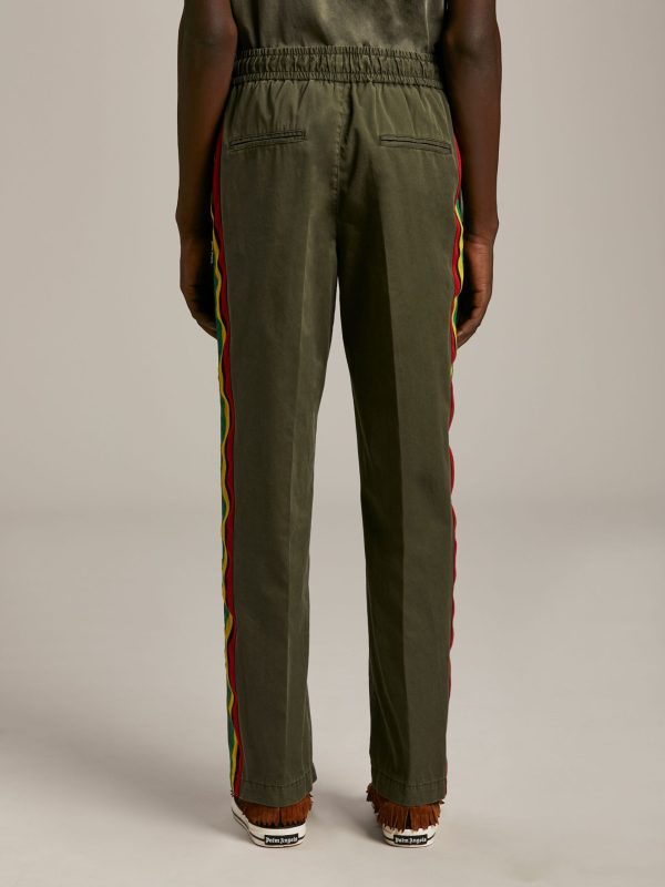 Pantaloni con Banda Laterale - Palm Angels