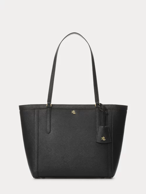 Cameryn Large Textured Leather Bag - Lauren Ralph Lauren