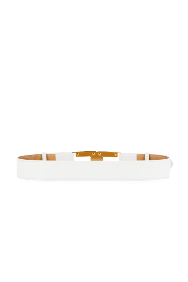 Cintura Elisabetta Franchi a Vita Alta con Maxi Logo - Elisabetta Franchi
