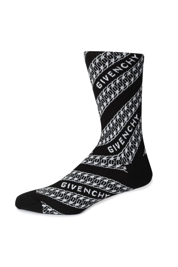 Givenchy Socks Jacquard Chain - Givenchy