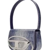 1DR Diesel in Pelle Stampata Denim - Diesel