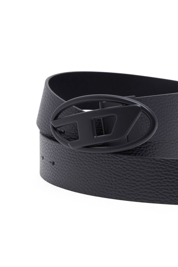 Cintura Diesel B1DR Nera Reversibile - Diesel