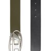 Cintura Diesel B1DR Reversibile Verde - Diesel