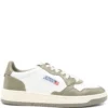 Autry Medalist Low Bicolor Covert Green - Autry