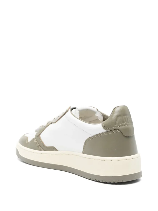 Autry Medalist Low Bicolor Covert Green - Autry