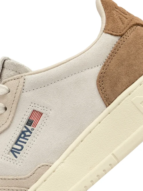Autry Medalist Low Tricolor Suede – Autry