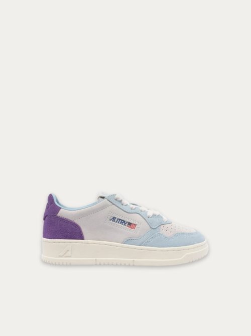 Autry Medalist Low Tricolor Suede – Autry