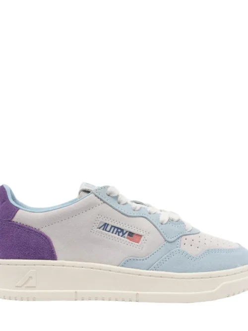 Autry Medalist Low Tricolor Suede