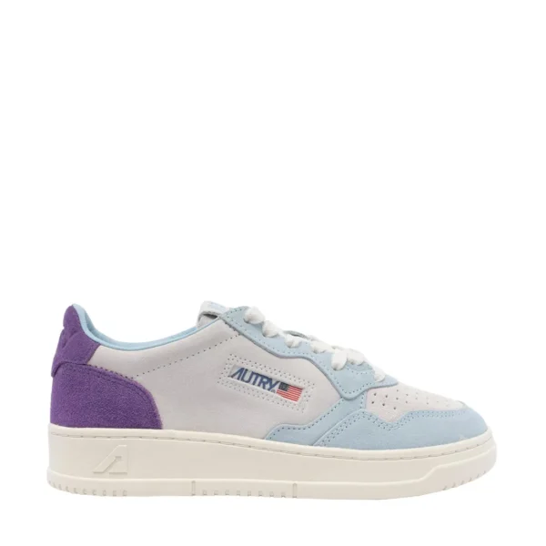 Autry Medalist Low Tricolor Suede