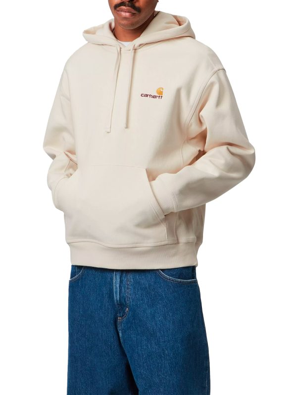 Carhartt Felpa Hooded American Script Sweatshirt  – Carhartt Wip