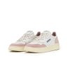 Autry Medalist Low Rosa In Pelle e Suede - Autry