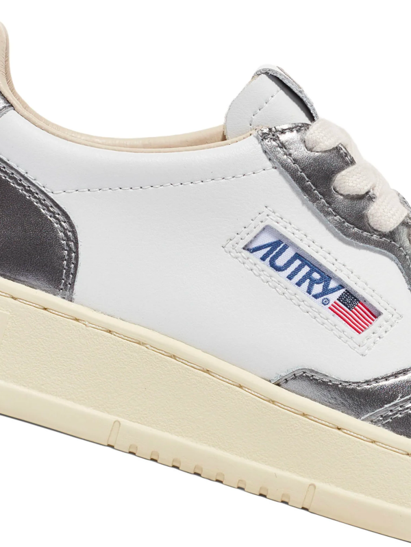 3 Autry Sneaker Medalist argento WB44