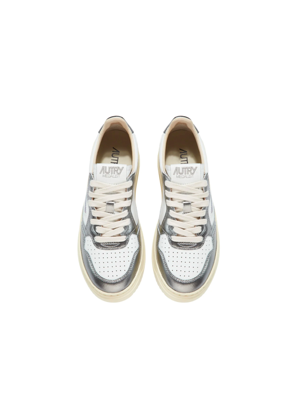 4 Autry Sneaker Medalist argento WB44