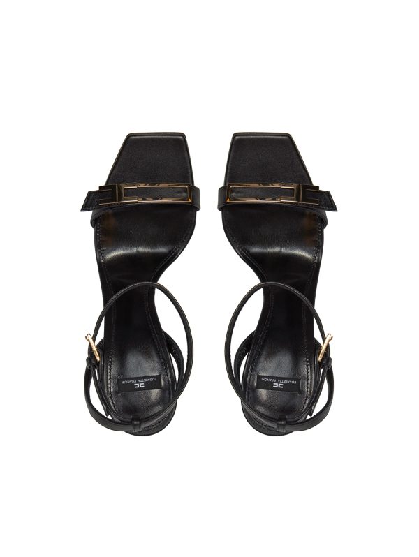 Sandali Elisabetta Franchi Neri SA-33L-41E2-V500 - Elisabetta Franchi