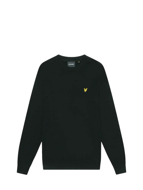 Cotton Merino Crew Neck Jumper - Lylke & Scott