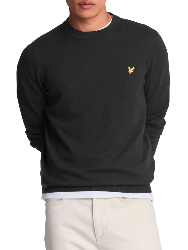 Cotton Merino Crew Neck Jumper - Lylke & Scott