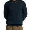 Merino Wool Crew Neck Jumper Dark Navy - Lyle & Scott