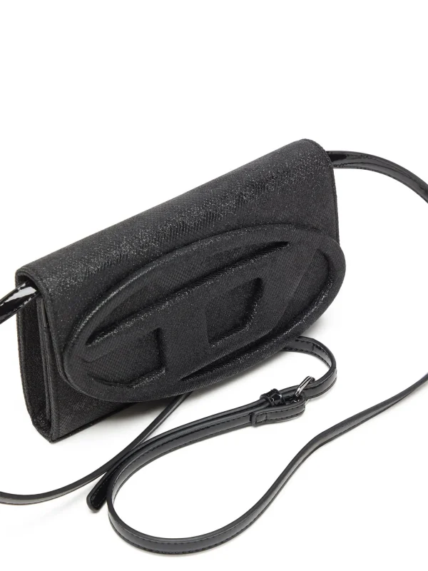 1Dr Wallet Strap Diesel Portafoglio Donna Lurex Black - Diesel