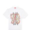 T-shirt Diesel T-Boxt-T8 Bianca