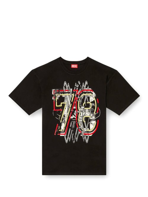 drok T-shirt Diesel T-Boxt-T8 nera